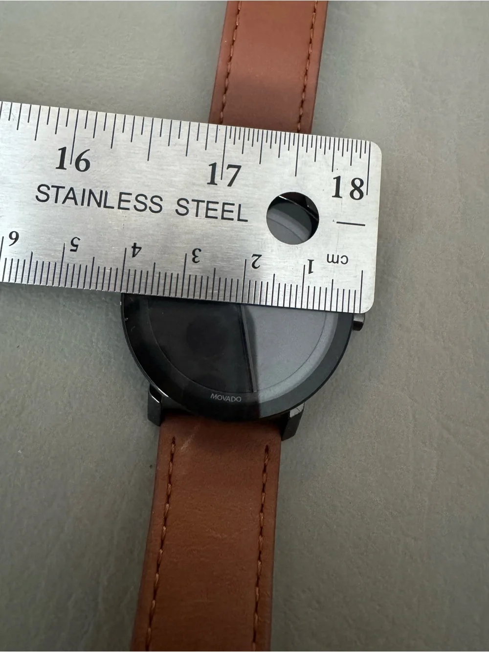 New Movado Men’s Bold Face Watch